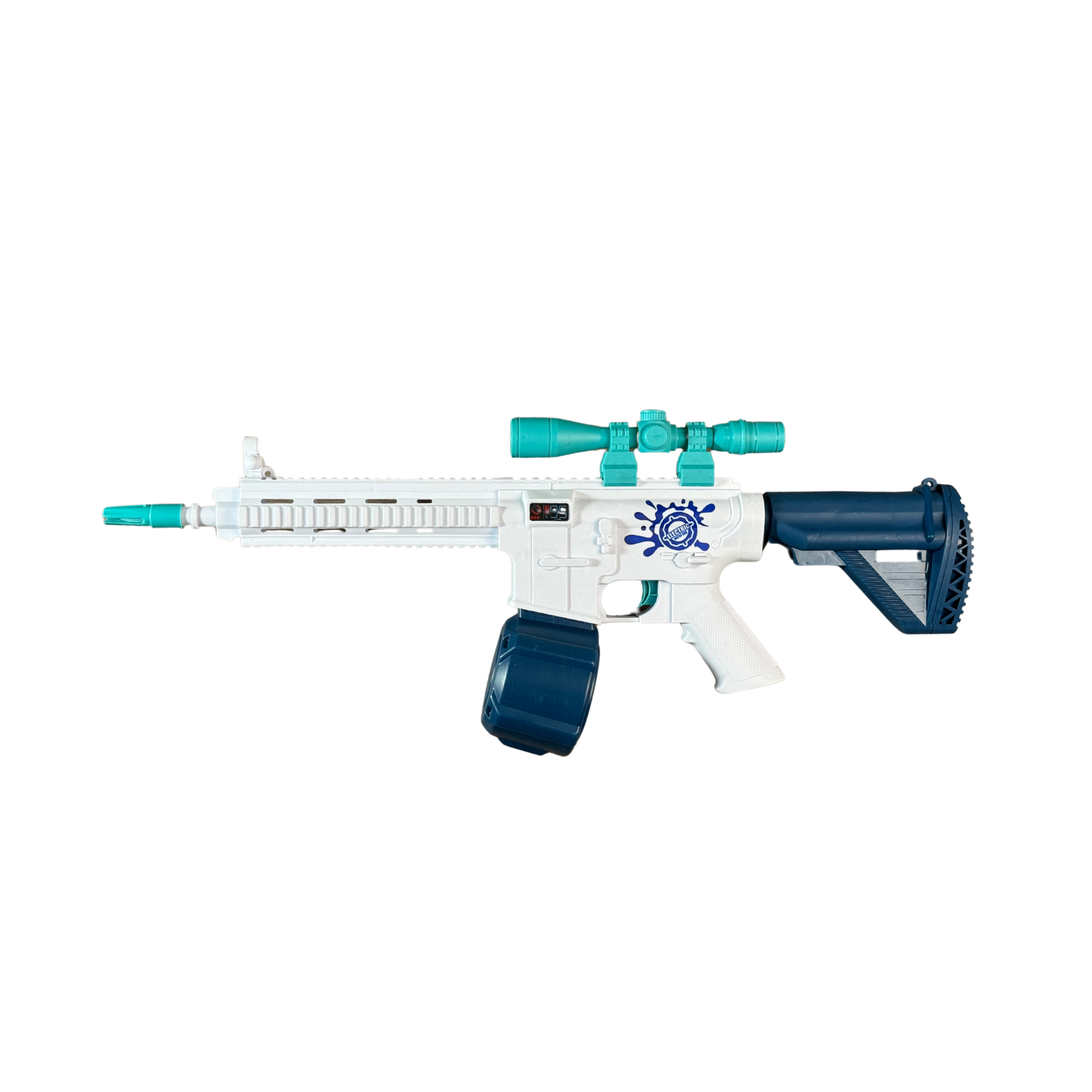 Водяний автомат на Акумуляторі M416 White and Blue купити за ціною